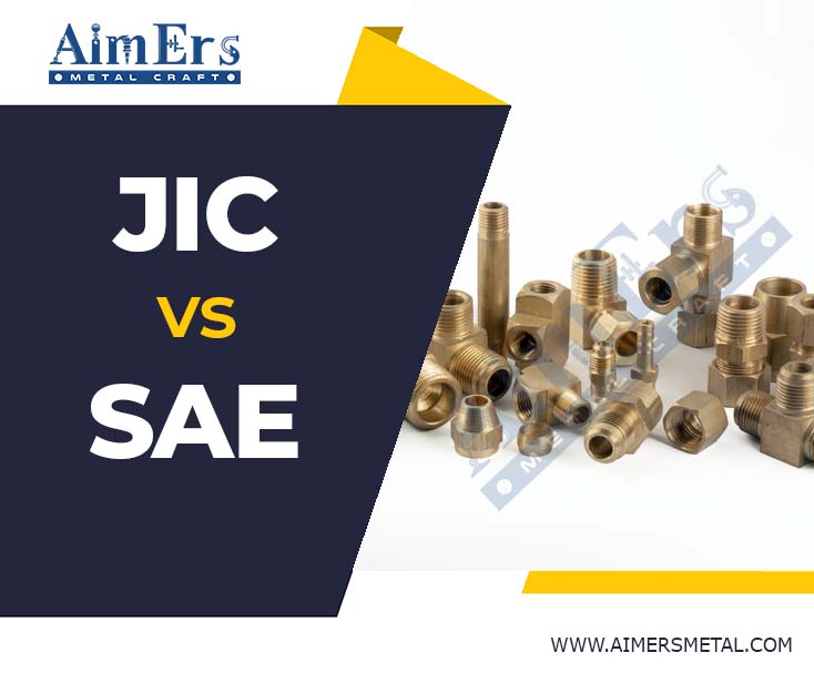 Difference between JIC and SAE flare fittings
