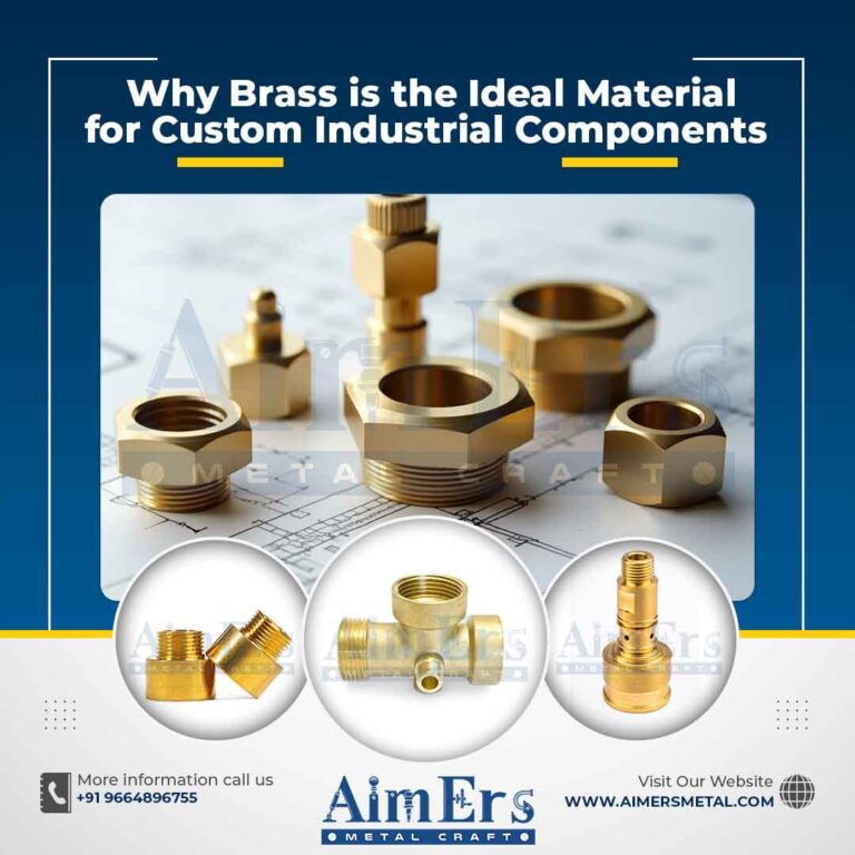Custom brass components