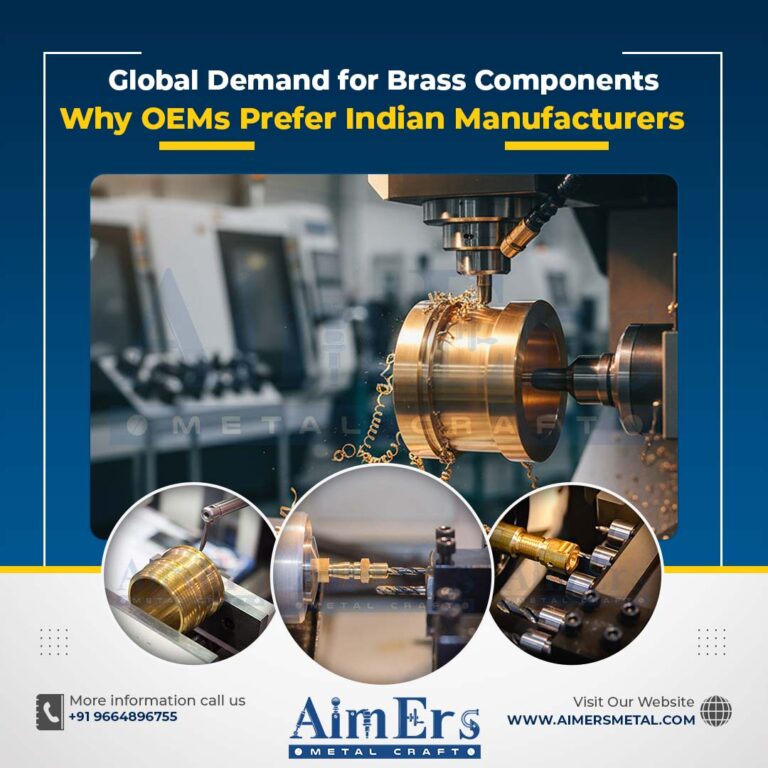 Precision brass housings by leading brass components manufacturers in India